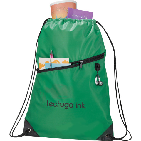 Drawstring Bag with Earphone Hole, Drawstring Gift Bags