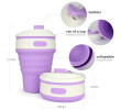 350ML Silicone Collapsible Coffee Cup, Advertising Bottle | Cup