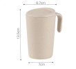 Wheat-straw Cup with Lid, Advertising Bottle | Cup