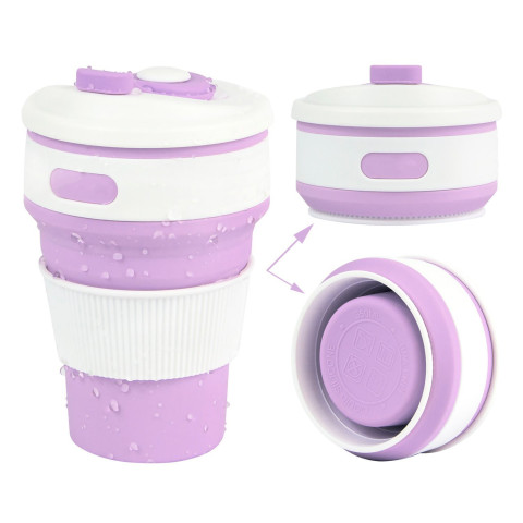 350ML Silicone Collapsible Coffee Cup, Advertising Bottle | Cup