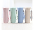 400ML Wheat Straw Hand Cup, Green Gifts