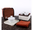 Portable Travel Tea Set, Ceramic Mug