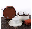 Portable Travel Tea Set, Ceramic Mug