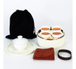 Portable Travel Tea Set, Ceramic Mug