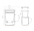 Glass Cup with Infuser, Promotional Glass