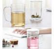 Glass Cup with Infuser, Promotional Glass