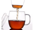 Glass Cup with Infuser, Promotional Glass