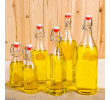 Clear Glass Bottle With Stopper, Promotional Glass