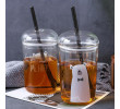 550MLStraw Glass, Promotional Glass