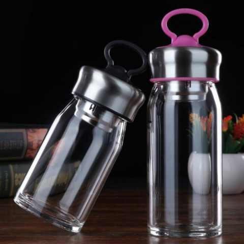 Glass Water Bottle, Promotional Glass