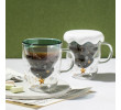 250ML Christmas-Tree Glass Mug, Promotional Glass