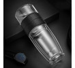 500ML Portable Glass Bottle with Infuser, Promotional Glass