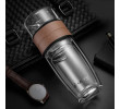 500ML Portable Glass Bottle with Infuser, Promotional Glass