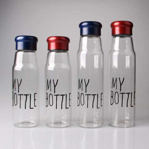 420ML Portable Thermal Insulation Glass Bottles, Promotional Glass