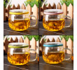 Glass Cup with Infuser, Promotional Glass