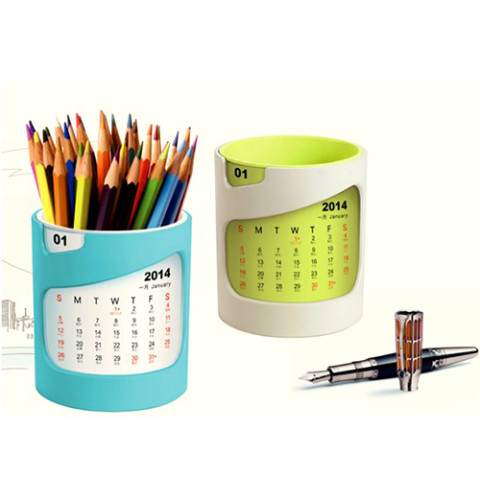 Calendar with Pen holder, Pen Stand