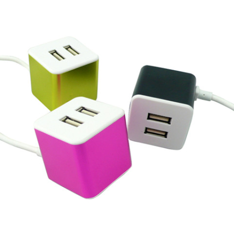 Cube USB Hub, Adapter