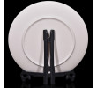 Ceramic Display Plate, Cutlery Set