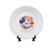 Ceramic Display Plate, Cutlery Set