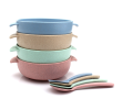 Straw Bowl with Spoon, Gifts Set