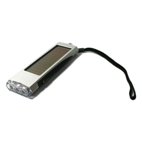 Solar Charger Flashlight, Green Gifts