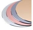 Aluminum Alloy Round Mouse Pad, Keyboard | Mouse | Pad