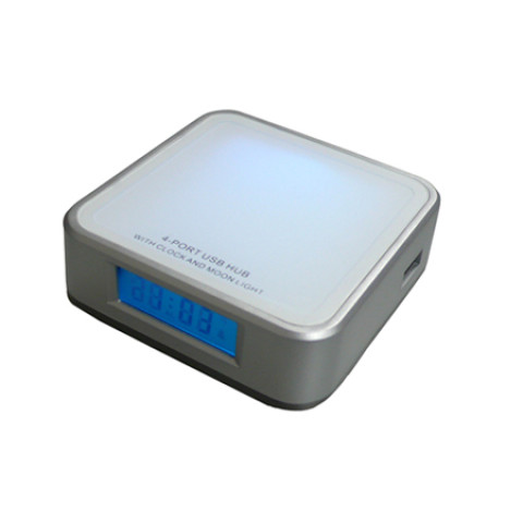 Light-Clock 2-in-1 USB Hub, USB Hub