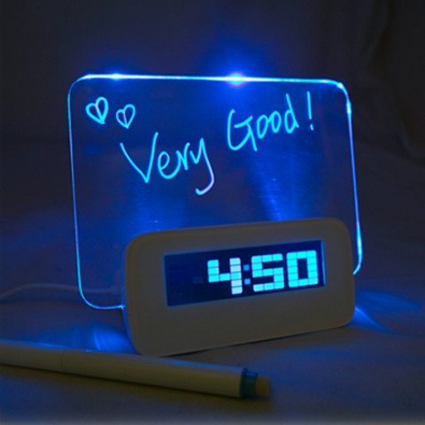 Message Alarm Light, Watch And Clock