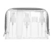Travel Bottles Kit in PVC Toiletries Pouch (Airline Approved Capacity), Health Gifts