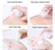 Travel Bottles Kit in PVC Toiletries Pouch (Airline Approved Capacity), Health Gifts