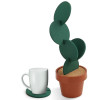 6-Piece Green Coaster Set, Gift Coaster