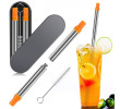 Collapsible Stainless Steel Straw, Other Household Premiums