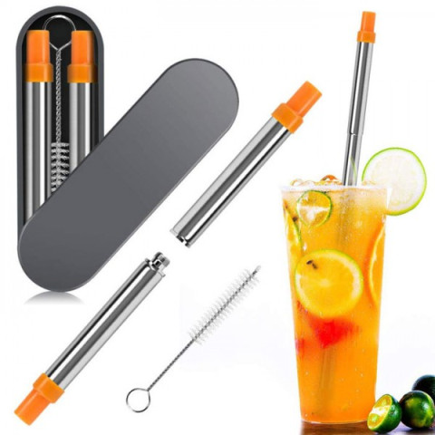 Collapsible Stainless Steel Straw, Other Household Premiums