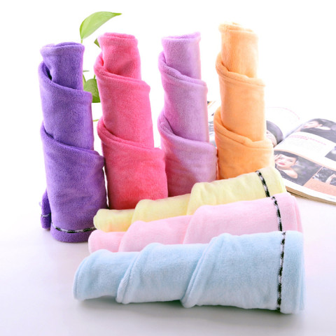 Microfiber Dry Hair Hat/Hair Drying Towel, Towels