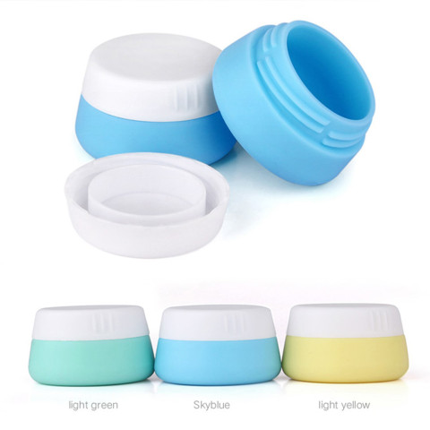 Travel Silicone Cosmetic Containers, Personal Care Products