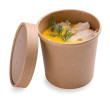 Disposable Kraft Paper Food Containers, Cutlery Set