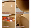 Disposable Kraft Paper Food Containers, Cutlery Set