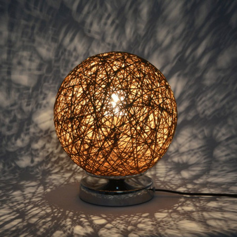 Twine Rattan Table Lamp, Torch | Lighting