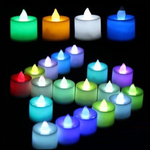 7 Color Candle, Torch | Lighting