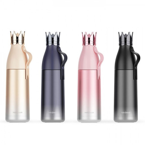 350ML Crown Stainless Steel Vacuum Flask, Thermal Mug