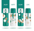 350ML Portable Stainless Steel Vacuum Flask, Thermal Mug