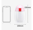 450ML Children Stainless Steel Thermal with Straw, Thermal Mug