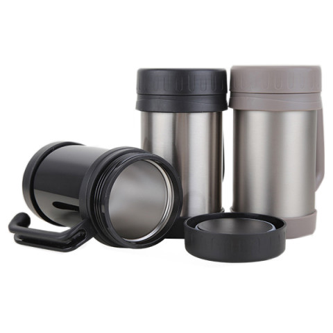 500ML Vacuum Stainless Steel Travel Mug with Handle, Thermal Mug