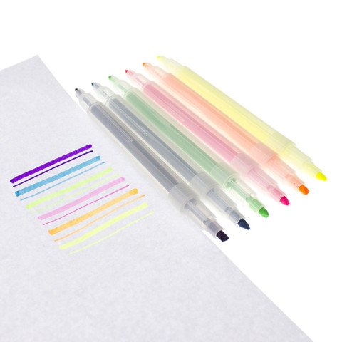 Double-Sided Highlighter, Highlighter And Markers