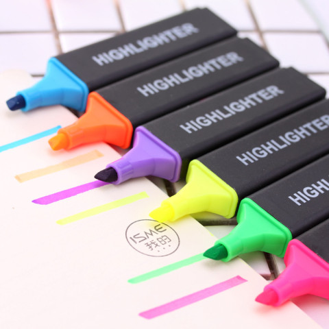 Highlighter, Highlighter And Markers