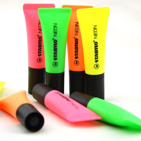 Creative Fluorescent Pen, Highlighter And Markers