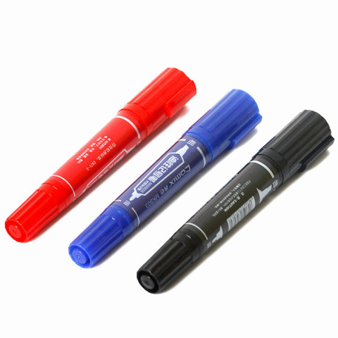 Double-Sided Marker, Highlighter And Markers