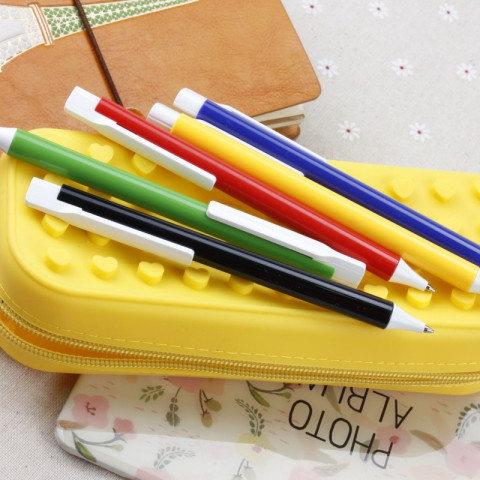 Press Plastic Ball-point Pen, Promotional Pens