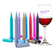 Wine Glass Metallic Markers, Highlighter And Markers