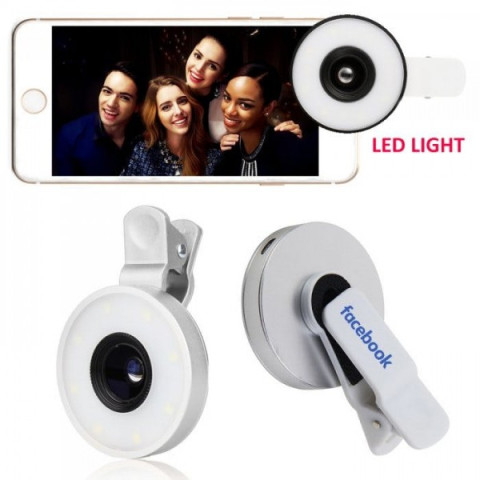 Selfie Light with Fish Eye Lens, Others Phone Accessories